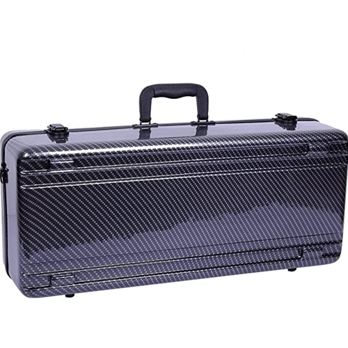 CROSSROCK ALTO SAXOPHONE CASE PC SERIES - RECTANGULAR - CARBON FIBER