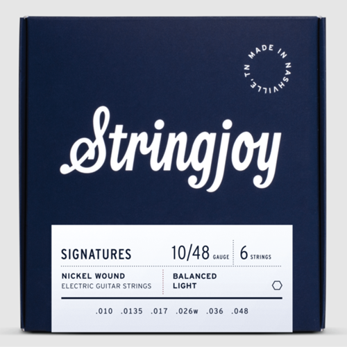 STRINGJOY SIGNATURES LIGHT GAUGE 10-48 NICKEL