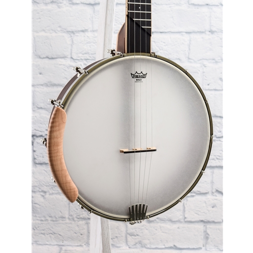 GOLD TONE HM-100 HIGH MOON HAND CRAFTED OPEN BACK BANJO