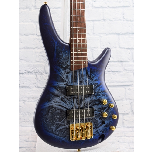 IBANEZ SR STANDARD 4 STRING ELECTRIC BASS - COSMIC BLUE FROZEN MATTE