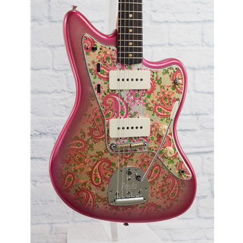 FENDER USED CUSTOM SHOP LTD EDITION PINK PAISLEY JAZZMASTER JOURNEYMAN RELIC