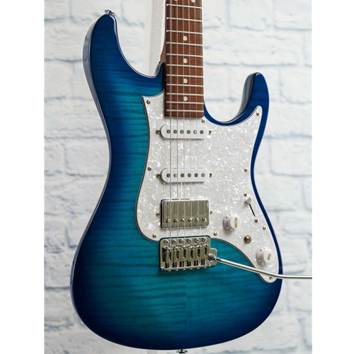 IBANEZ AZ22S1 TRANSPARENT TURQUOISE BURST