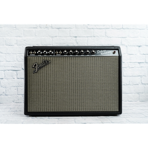 FENDER USED 64 CUSTOM DELUXE REVERB GUITAR AMPLIFIER
